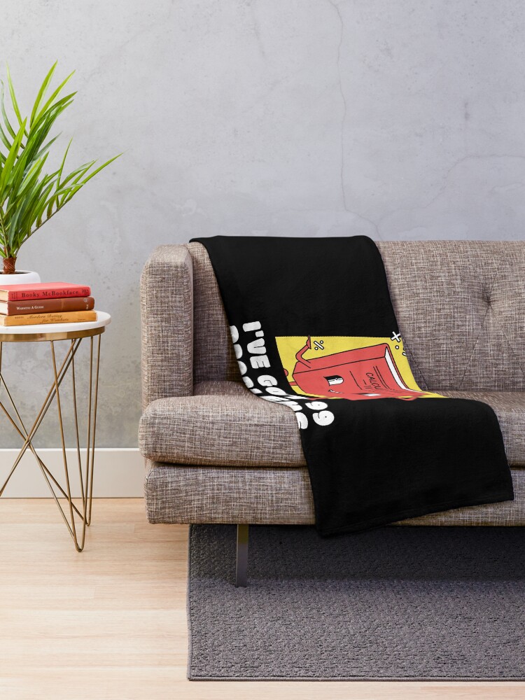 Thumbnail 2 of 6, Throw Blanket, Calculus Woes Basic Math Go math Discrete Math designed and sold by StudioTVDinners.