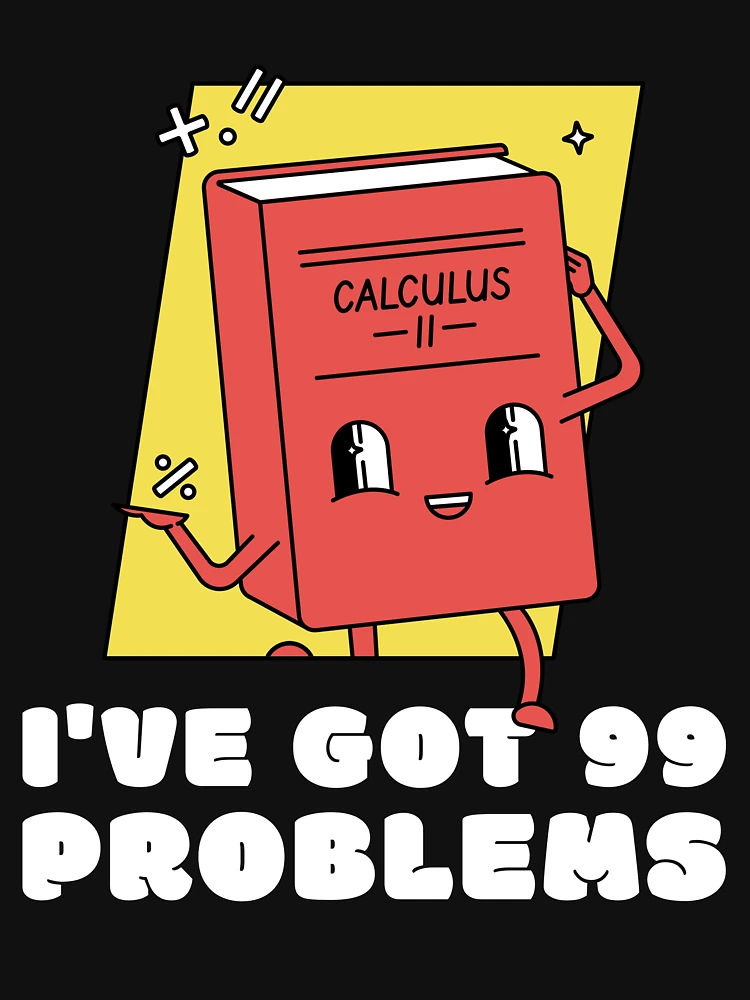 Thumbnail 6 of 6, Premium Oversized Hoodie, Calculus Woes Basic Math Go math Discrete Math designed and sold by StudioTVDinners.