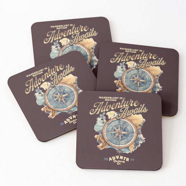 Item preview, Adventure Awaits - exploretheworld - tourist atraction - aroundtheworld - Die Wanderlust – outdoorlife – exploremore – Sundown adventure – in to the wild designed and sold by JansenGS.