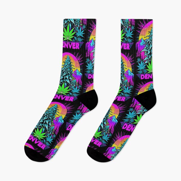 Item preview, Cannabis retro neón Denver designed and sold by ph0enixd0wn.