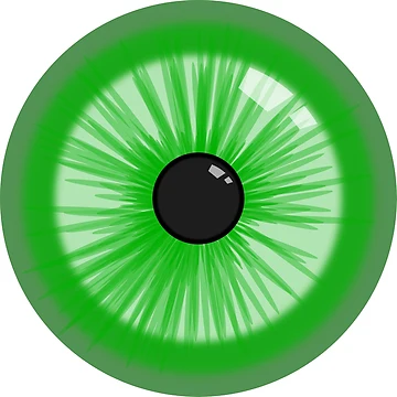 Artwork thumbnail, Green Eye by ReyWells