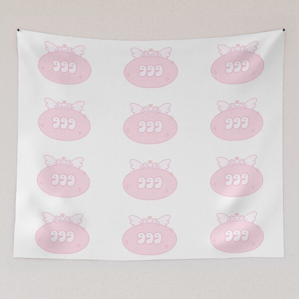 Item preview, 999 Pink Angel Number  designed and sold by violletine.