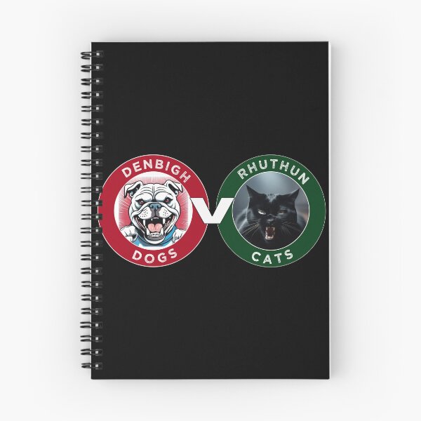 Item preview, DENBIGH DOGS V. RHUTHUN CATS WALES CYMRU designed and sold by Marni Scofidio Desi9ns.
