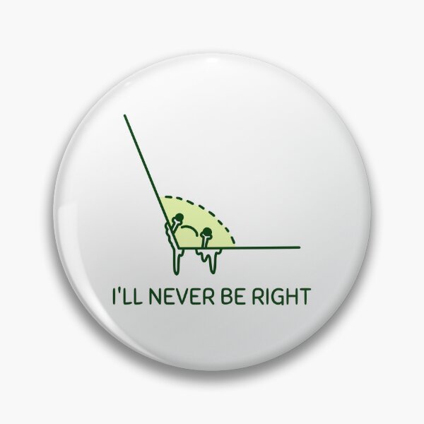 Item preview, Never Right Basic Math Go math Discrete Math designed and sold by StudioTVDinners.