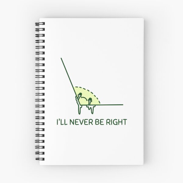 Item preview, Never Right Basic Math Go math Discrete Math designed and sold by StudioTVDinners.