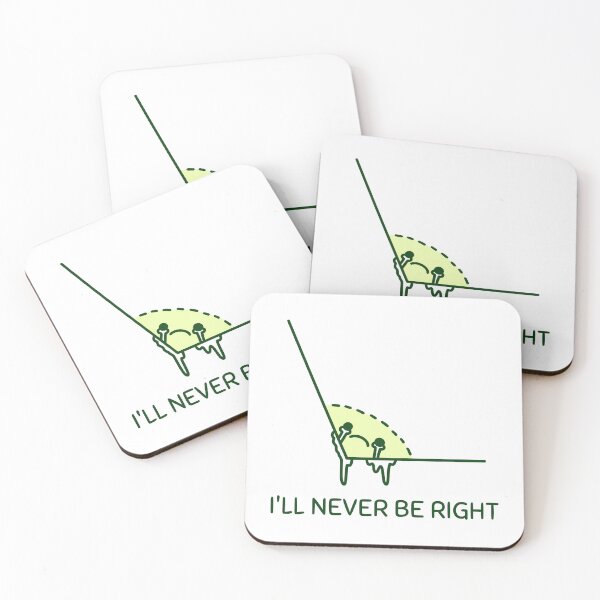 Item preview, Never Right Basic Math Go math Discrete Math designed and sold by StudioTVDinners.