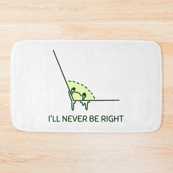 Item preview, Never Right Basic Math Go math Discrete Math designed and sold by StudioTVDinners.