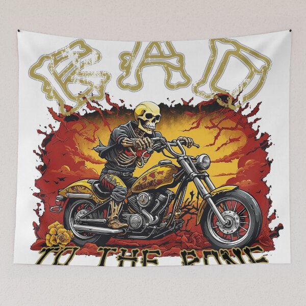 Item preview, Bad to the Bone designed and sold by AdeGee.