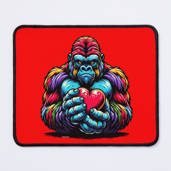 Item preview, The Love Gorilla - Valentine's Heart designed and sold by ObjCrea123.
