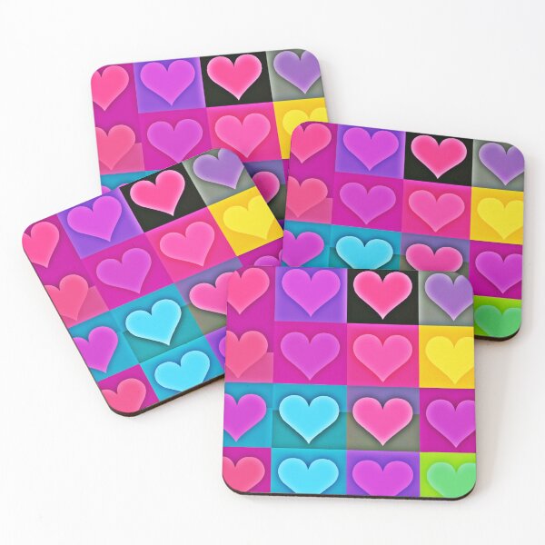 Item preview, Vivid Love Palette: Heart Bliss designed and sold by Health And Fitness Posts e-Store.