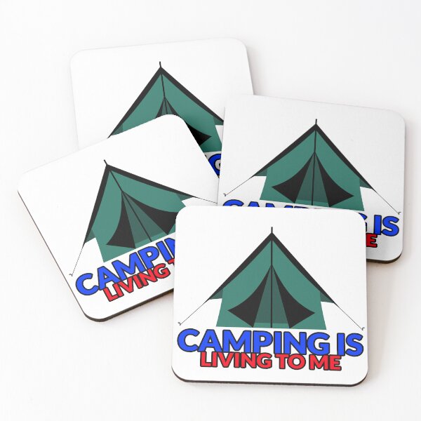Item preview, CAMPING IS LIVING TO ME  designed and sold by EasternAppAcc.
