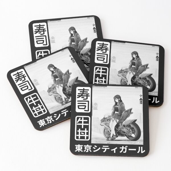 Item preview, Motorcycle Racing Girl Anime Style 2 designed and sold by JAPANISTICstore.