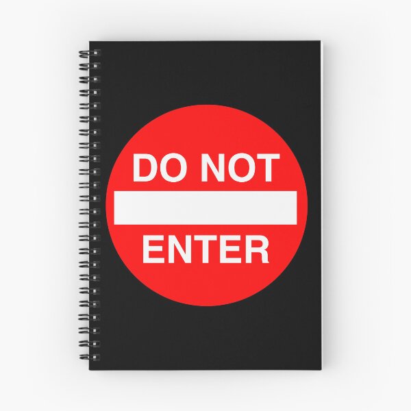 Item preview, Do Not Enter Sign designed and sold by TheEndlessStore.