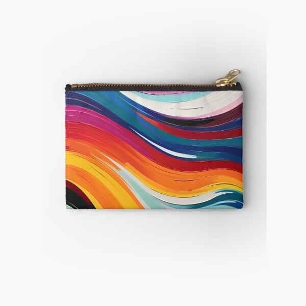 Item preview, acrylic curvy brush strokes  designed and sold by aipaint.