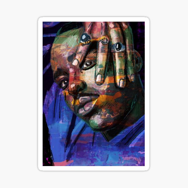 Item preview, Portrait of Ncuti Gatwa designed and sold by thehat24.
