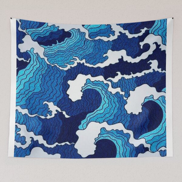 Item preview, WAVES designed and sold by DesignDreamerr.
