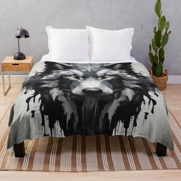 Item preview, black WOLF INK designed and sold by Catfighter.