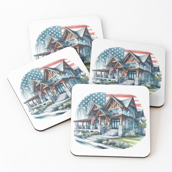 Item preview, " a beautiful, economical, and traditionally American K-style home with popular design elements." designed and sold by PaintMeWorld.