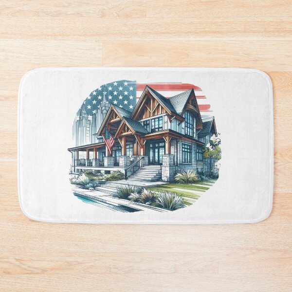 Item preview, " a beautiful, economical, and traditionally American K-style home with popular design elements." designed and sold by PaintMeWorld.