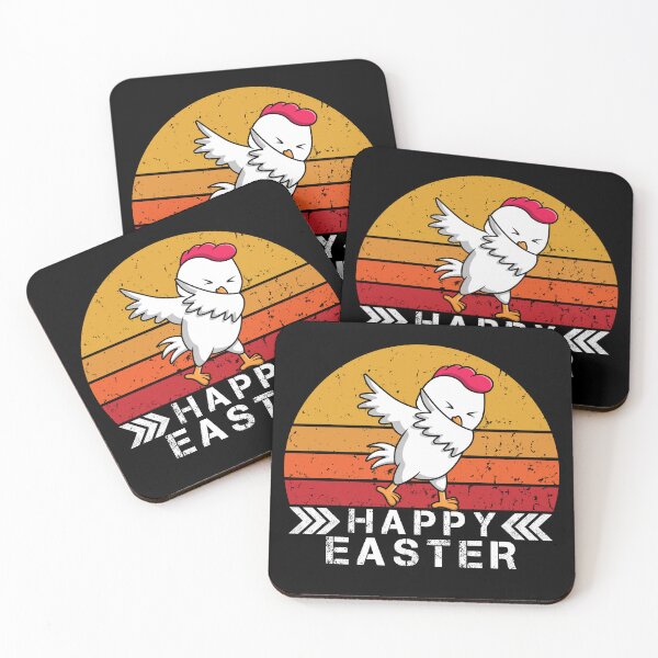 Item preview, Easter Egger Chicken Gift For Easter Retro Sunset designed and sold by Joyful-Park.