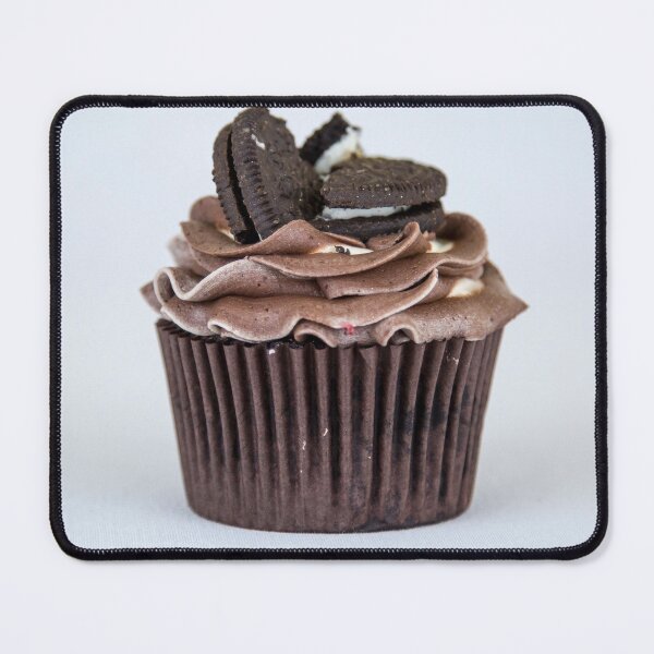 Item preview, Decadent Chocolate Cupcake with Crushed Biscuit Topping designed and sold by Shafiq Khan.