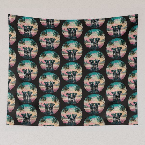 Item preview, Elephant on the beach designed and sold by Animal--Artist.
