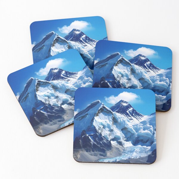 Item preview, A snowy mountain with blue sky designed and sold by johndesign88.