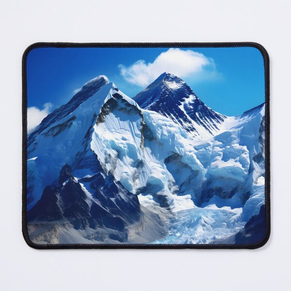 Item preview, A snowy mountain with blue sky designed and sold by johndesign88.