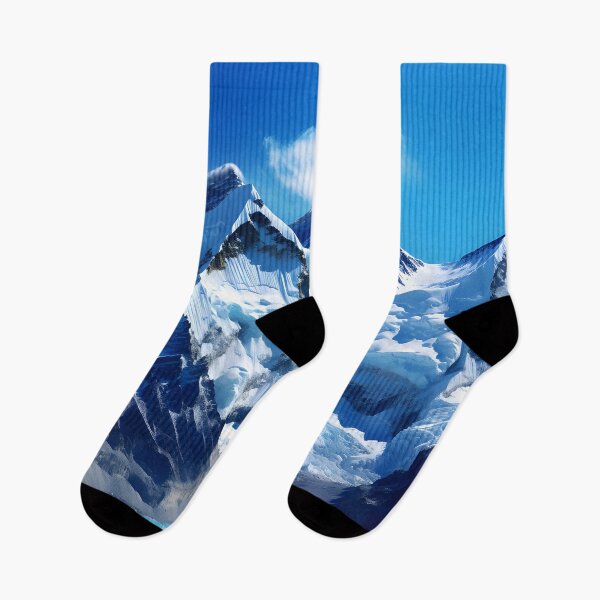Item preview, A snowy mountain with blue sky designed and sold by johndesign88.