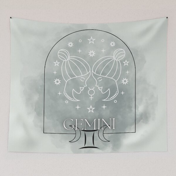 Item preview, Gemini Harmony: Two Sides of One Zodiac designed and sold by Domi Creatives.