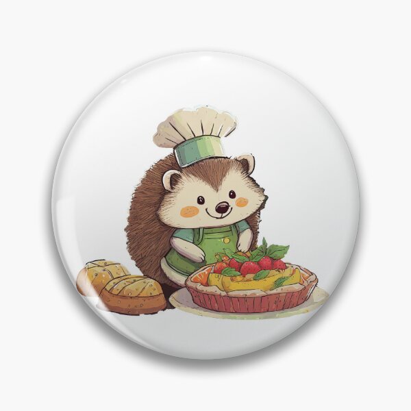 Item preview, Hedgehog Baker designed and sold by omerfdln34.