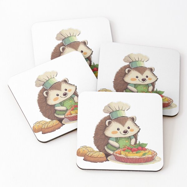 Item preview, Hedgehog Baker designed and sold by omerfdln34.