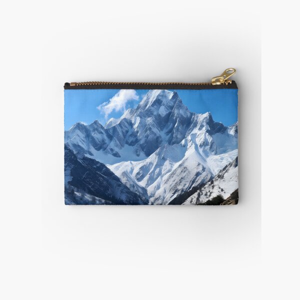 Item preview, A snowy mountain range with blue sky designed and sold by johndesign88.