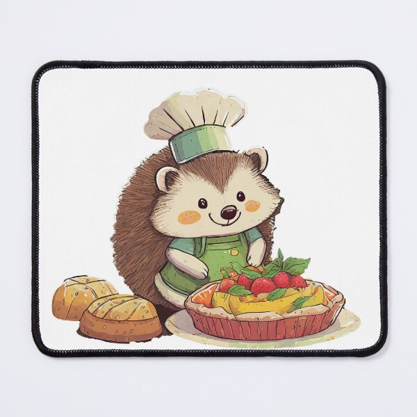 Item preview, Hedgehog Baker designed and sold by omerfdln34.