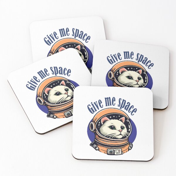 Item preview, Give me space cat astronaut designed and sold by Domiska.