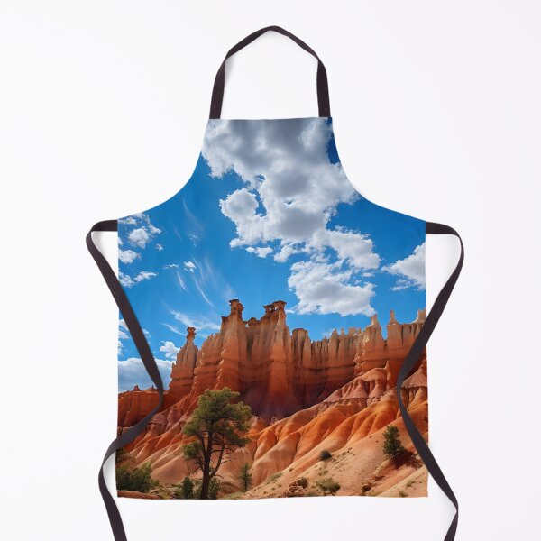 Item preview, A tall red rock formations with national park in the background designed and sold by johndesign88.