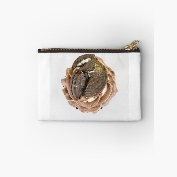 Item preview, Delicious Chocolate Cupcake with Crushed Biscuits - Top Down View designed and sold by Shafiq Khan.