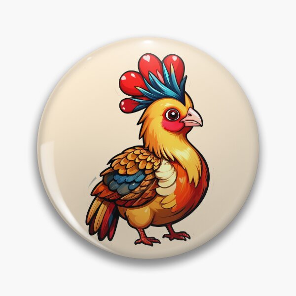 Item preview, Cute Golden pheasant, Rainbow pheasant, pheasant, designed and sold by deluxelion.