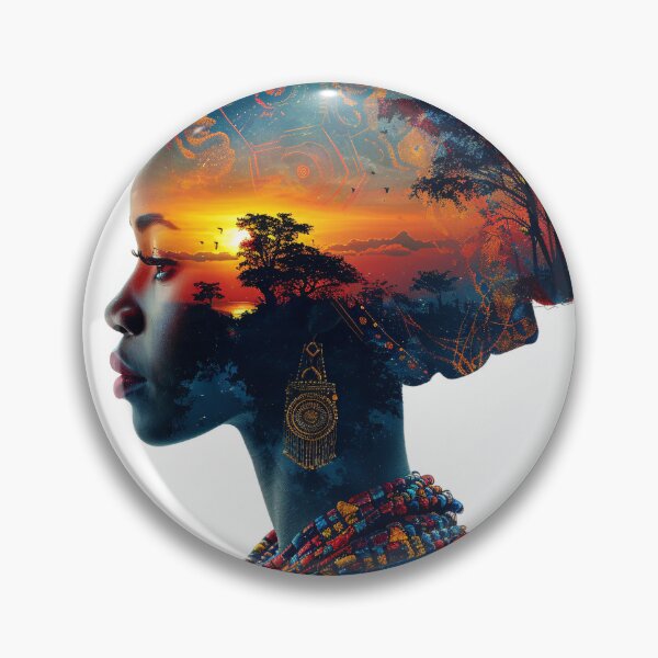 Item preview, African Quantum Tapestry designed and sold by MyDearWorld.