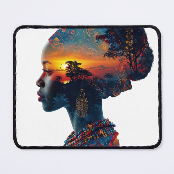 Item preview, African Quantum Tapestry designed and sold by MyDearWorld.