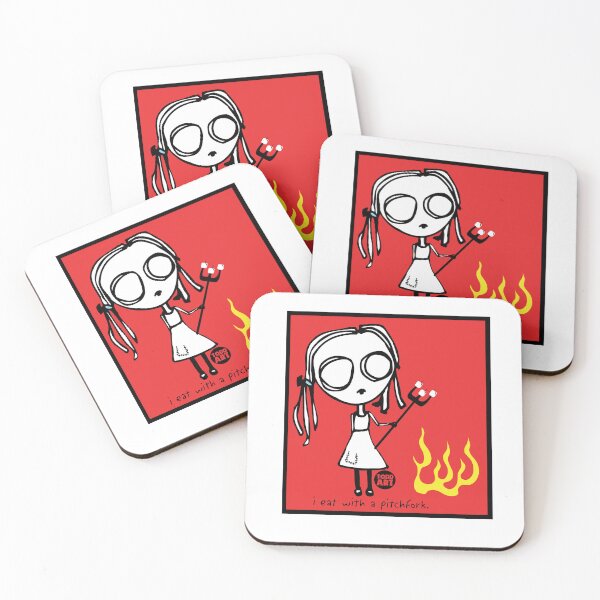 Item preview, EVE L - EAT WITH PITCHFORK designed and sold by TODD GOLDMAN.
