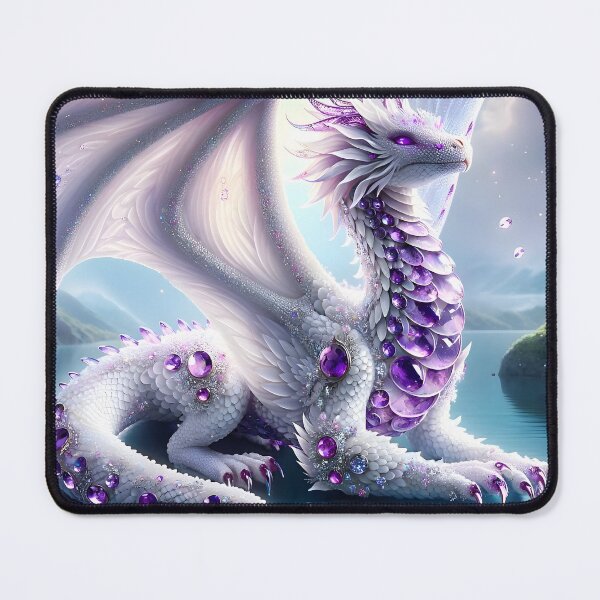 Item preview, The Amethyst Enchantress: A Dragon's Tale designed and sold by ArteAnimal2020.
