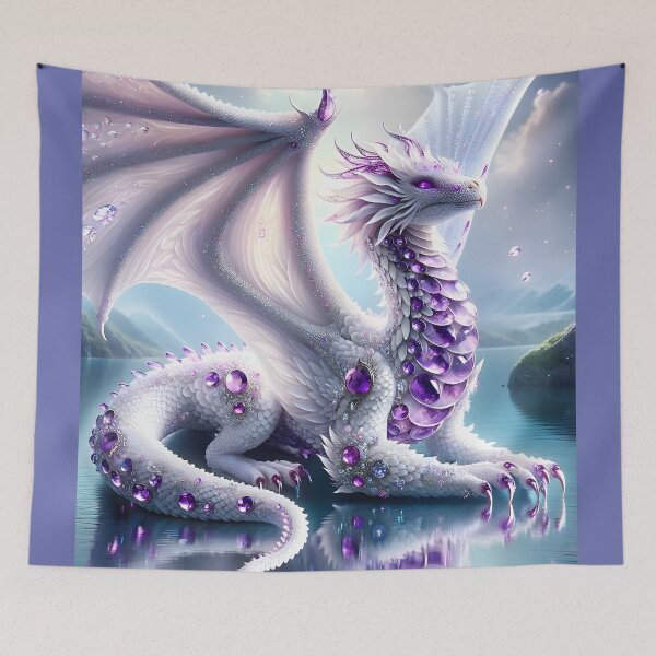 Item preview, The Amethyst Enchantress: A Dragon's Tale designed and sold by ArteAnimal2020.