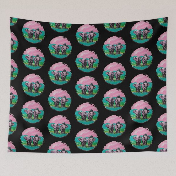Item preview, Elephant on the beach designed and sold by Animal--Artist.
