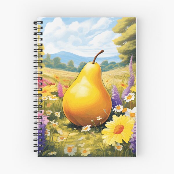 Item preview, Pear in Meadow Flowers designed and sold by PierreAlbijanic.