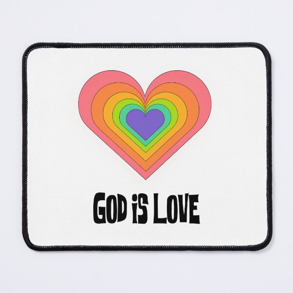 Item preview, God Is love designed and sold by HeartPandas.