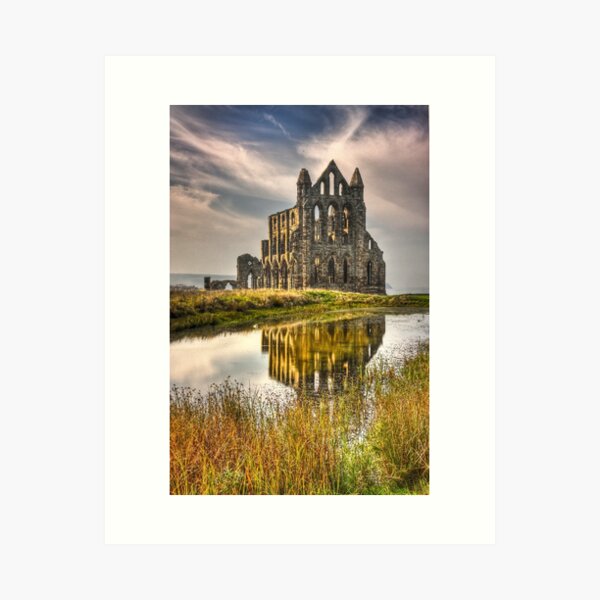WHITBY ABBEY Art Print