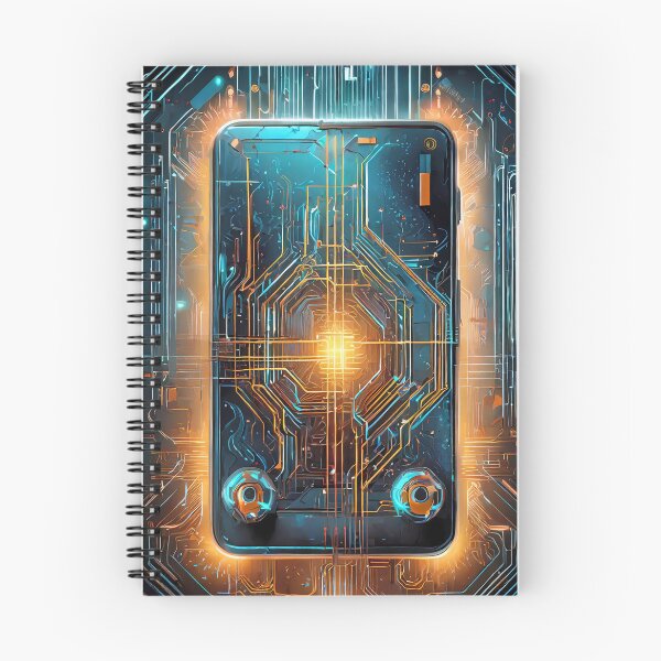 Item preview, Futuristic Schematic Electronic Designs designed and sold by drawbey.