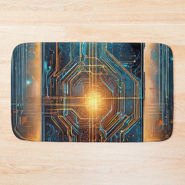 Item preview, Futuristic Schematic Electronic Designs designed and sold by drawbey.