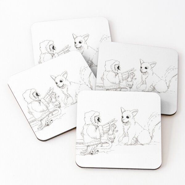 Item preview, Owl eskimo coloring designed and sold by Chouetteplanete.